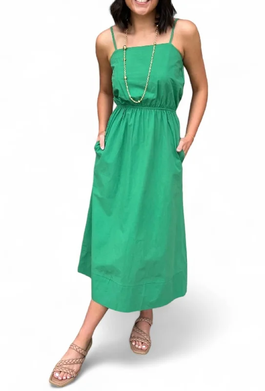 Trendy New Clothes Lam Dress In Green