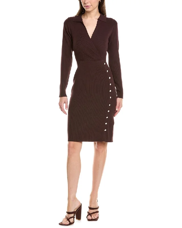 Fashion Forward Nanette Nanette Lepore Surplice Sweaterdress