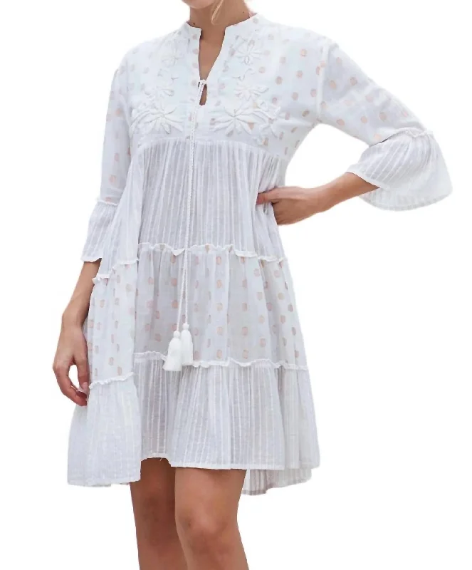 Women's Fashion Hotspots Oli Dress In White