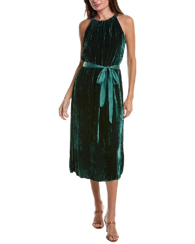 Seasonal Picks Velvet by Graham & Spencer Maren Silk-Blend Dress